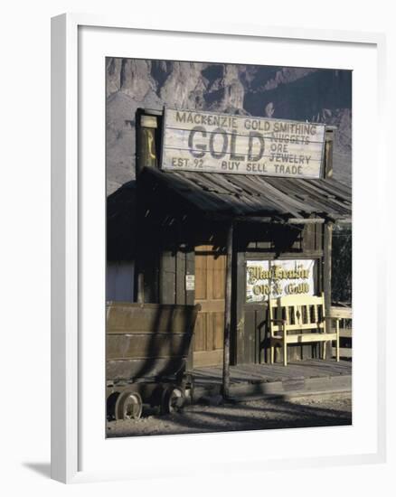 Goldfield Ghost Town, Apache Junction, Arizona, USA-null-Framed Photographic Print