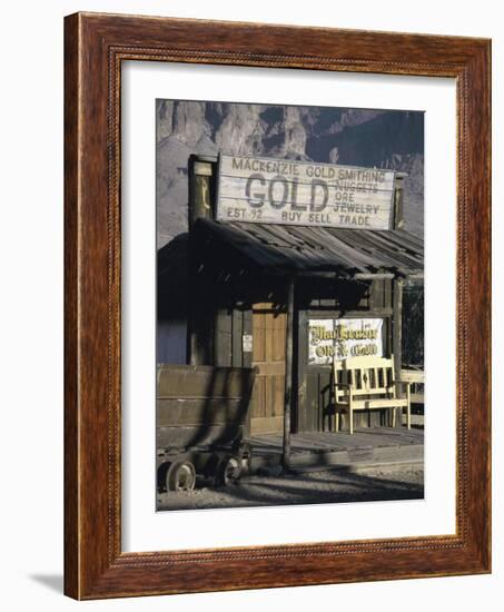 Goldfield Ghost Town, Apache Junction, Arizona, USA-null-Framed Photographic Print