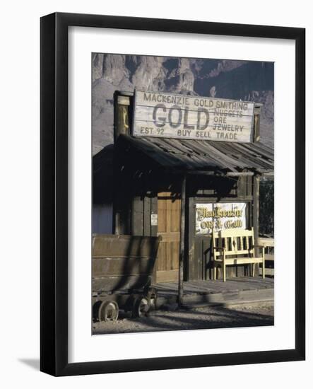 Goldfield Ghost Town, Apache Junction, Arizona, USA-null-Framed Photographic Print