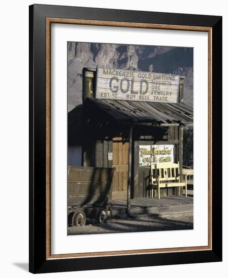 Goldfield Ghost Town, Apache Junction, Arizona, USA-null-Framed Photographic Print