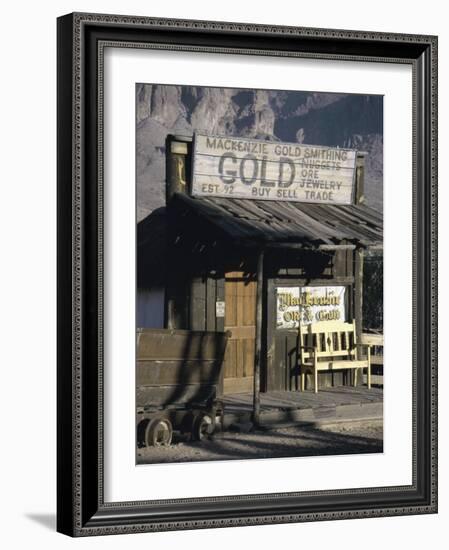 Goldfield Ghost Town, Apache Junction, Arizona, USA-null-Framed Photographic Print