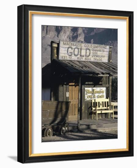 Goldfield Ghost Town, Apache Junction, Arizona, USA-null-Framed Photographic Print