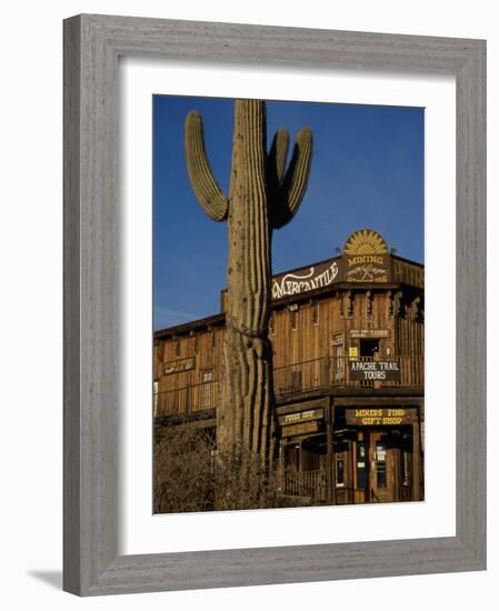 Goldfield Ghost Town, Apache Junction, Arizona, USA-null-Framed Photographic Print