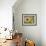 Goldfinch and Sunflowers-William Vanderdasson-Framed Giclee Print displayed on a wall