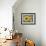 Goldfinch and Sunflowers-William Vanderdasson-Framed Giclee Print displayed on a wall
