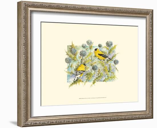 Goldfinches-Janet Mandel-Framed Art Print