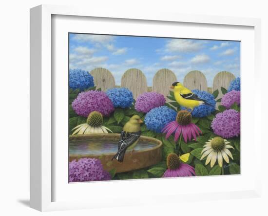 Goldfinches-Robert Wavra-Framed Giclee Print