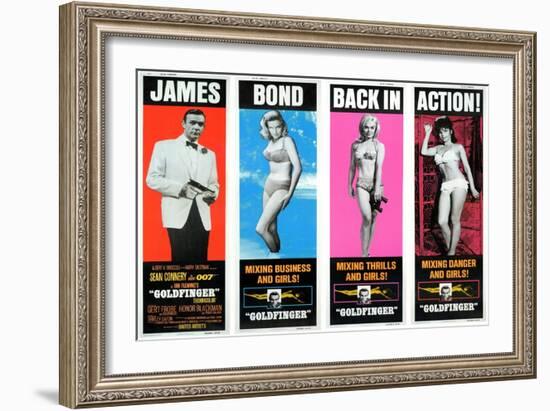 Goldfinger, 1964-null-Framed Art Print