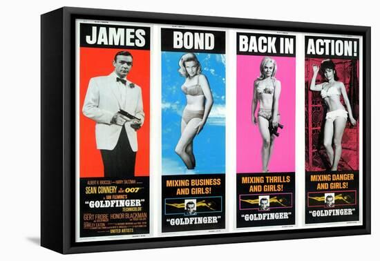 Goldfinger, 1964-null-Framed Stretched Canvas