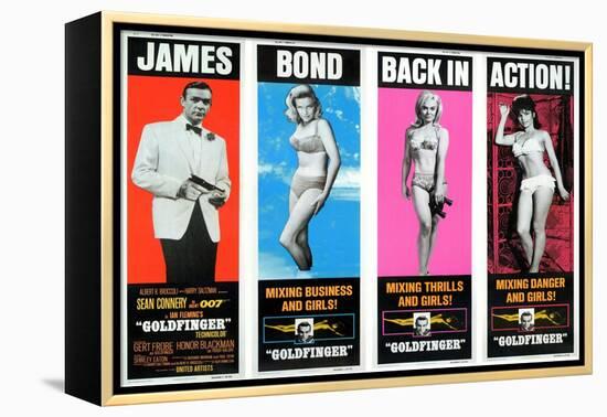 Goldfinger, 1964-null-Framed Stretched Canvas