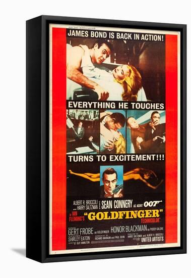 Goldfinger-null-Framed Stretched Canvas