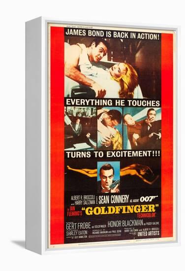 Goldfinger-null-Framed Stretched Canvas