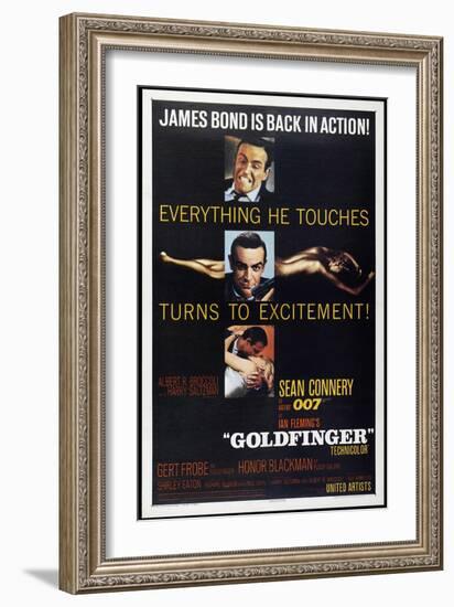 Goldfinger-null-Framed Premium Giclee Print