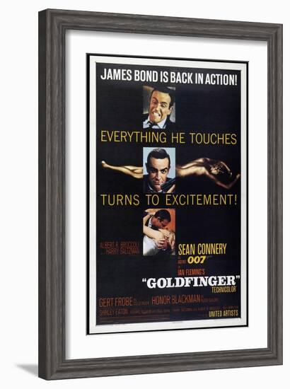 Goldfinger-null-Framed Premium Giclee Print