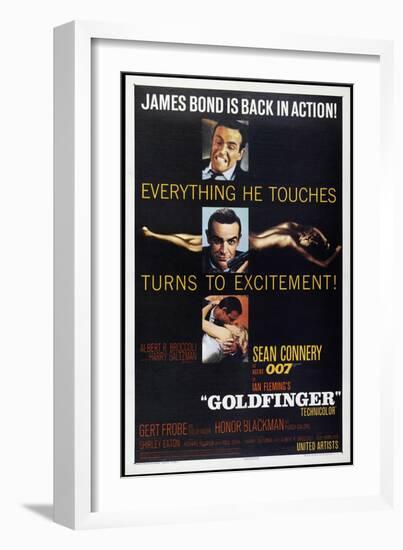Goldfinger-null-Framed Premium Giclee Print