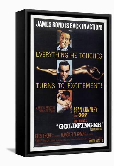 Goldfinger-null-Framed Stretched Canvas