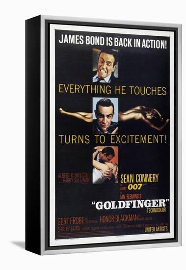 Goldfinger-null-Framed Stretched Canvas