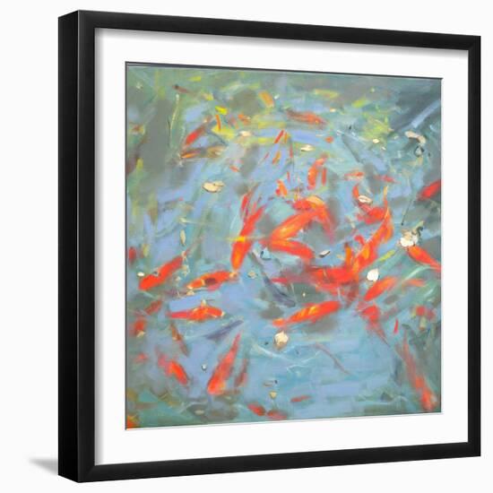 Goldfish, 2010-Andrew Macara-Framed Giclee Print