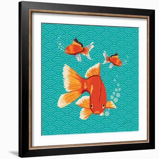 Goldfish II-Patty Young-Framed Art Print