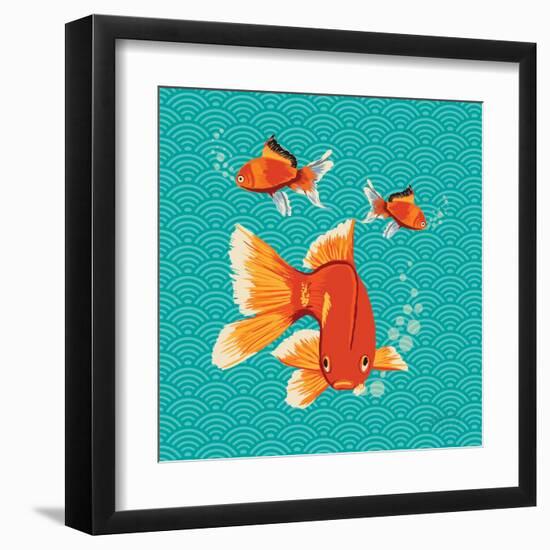 Goldfish II-Patty Young-Framed Art Print