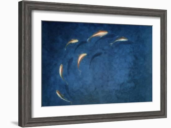 Goldfish Pool-Lincoln Seligman-Framed Giclee Print
