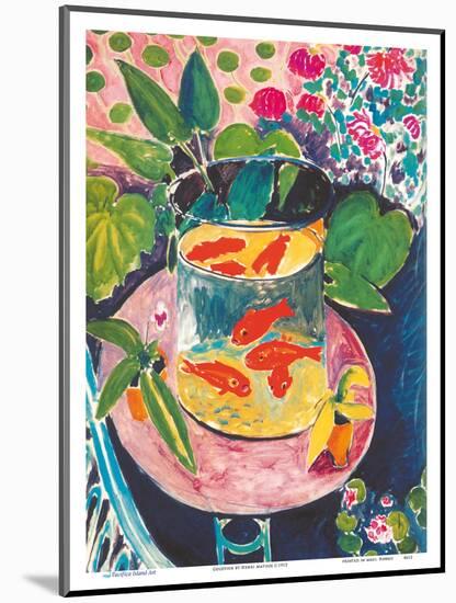 Goldfish-Henri Matisse-Mounted Art Print