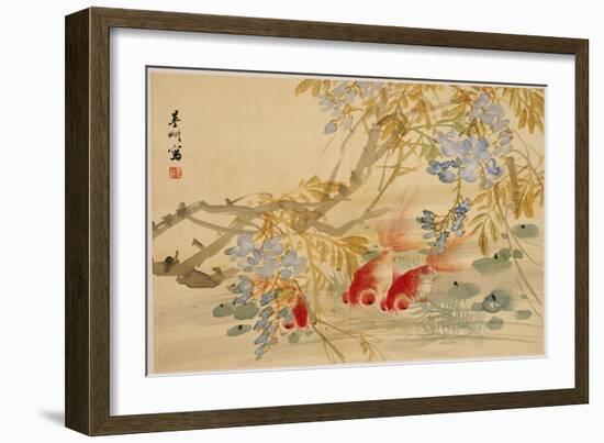 Goldfish-Ni Tian-Framed Giclee Print