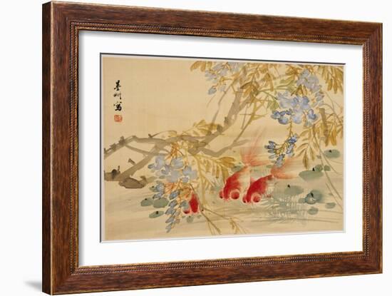 Goldfish-Ni Tian-Framed Giclee Print