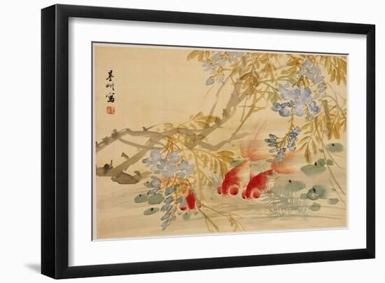 Goldfish-Ni Tian-Framed Giclee Print