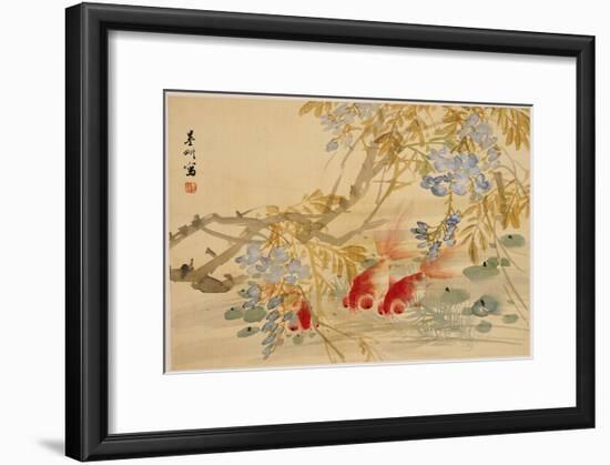 Goldfish-Ni Tian-Framed Giclee Print