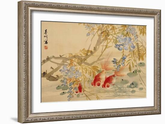 Goldfish-Ni Tian-Framed Giclee Print