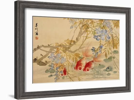 Goldfish-Ni Tian-Framed Giclee Print