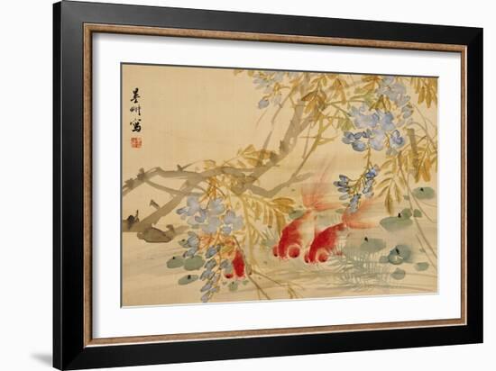 Goldfish-Ni Tian-Framed Giclee Print