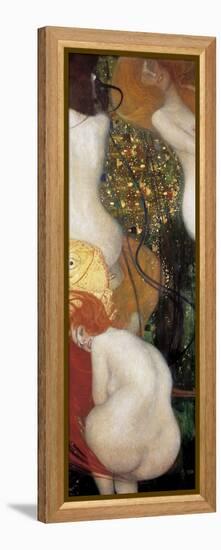 Goldfish-Gustav Klimt-Framed Stretched Canvas