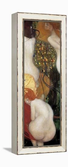 Goldfish-Gustav Klimt-Framed Stretched Canvas