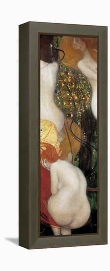 Goldfish-Gustav Klimt-Framed Stretched Canvas