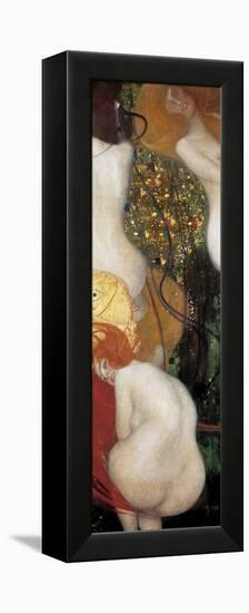 Goldfish-Gustav Klimt-Framed Stretched Canvas