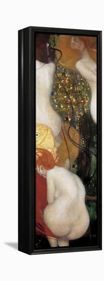 Goldfish-Gustav Klimt-Framed Stretched Canvas