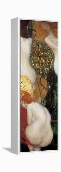 Goldfish-Gustav Klimt-Framed Stretched Canvas