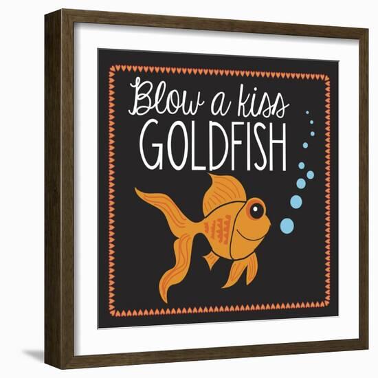 Goldfish-Erin Clark-Framed Giclee Print