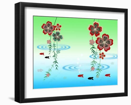 Goldfishes in the Morning-Ikuko Kowada-Framed Giclee Print