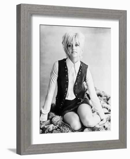 Goldie Hawn. "Cactus Flower" [1969], Directed by Gene Saks.-null-Framed Photographic Print