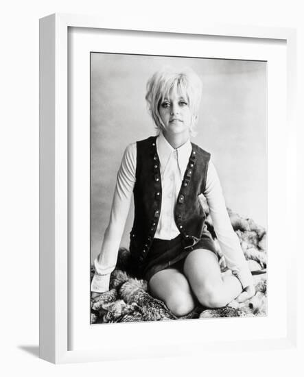 Goldie Hawn. "Cactus Flower" [1969], Directed by Gene Saks.-null-Framed Photographic Print