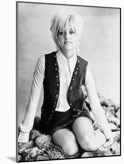 Goldie Hawn. "Cactus Flower" [1969], Directed by Gene Saks.-null-Mounted Photographic Print