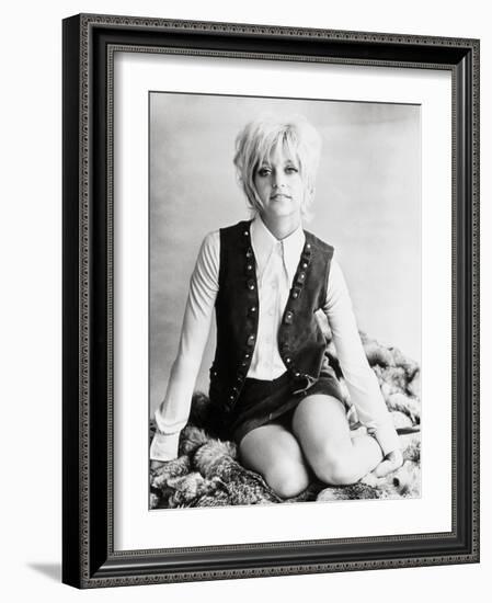 Goldie Hawn. "Cactus Flower" [1969], Directed by Gene Saks.-null-Framed Photographic Print