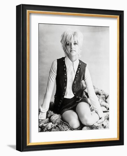 Goldie Hawn. "Cactus Flower" [1969], Directed by Gene Saks.-null-Framed Photographic Print