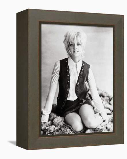 Goldie Hawn. "Cactus Flower" [1969], Directed by Gene Saks.-null-Framed Premier Image Canvas