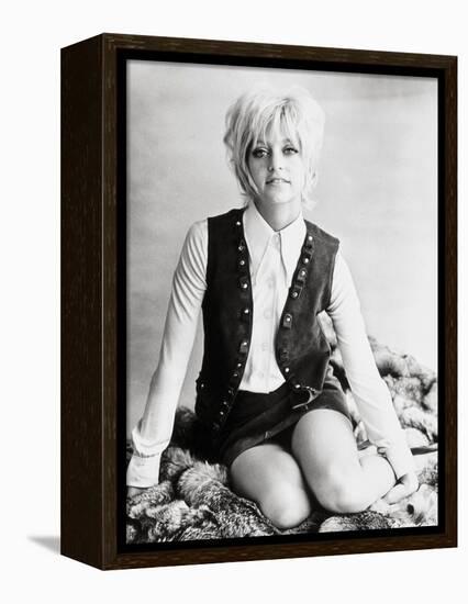 Goldie Hawn. "Cactus Flower" [1969], Directed by Gene Saks.-null-Framed Premier Image Canvas