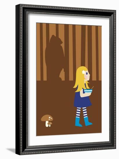 Goldie-Dicky Bird-Framed Giclee Print