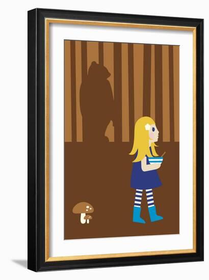 Goldie-Dicky Bird-Framed Giclee Print